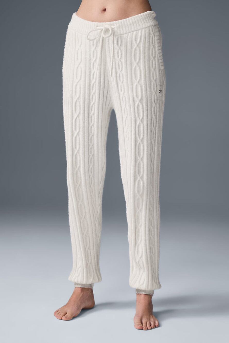 Alo Cable Knit Winter Bliss Pant Women's size XS